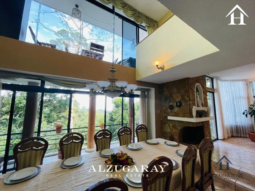 CASA AMUEBLADA CON JARDINES - 4 HAB. / COND. EL ENCINAL, MIXCO - 8
