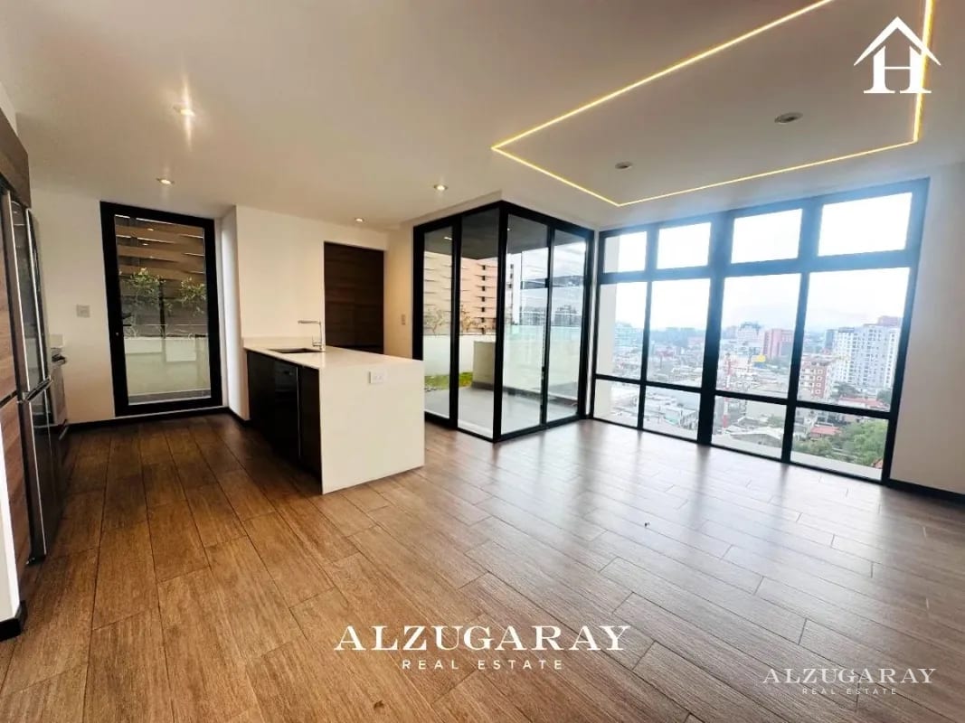Apartamento con Jardín | 3 Hab. | Edificio en Zona 10 — Apartamento en Venta en Zona 10, Guatemala, Ciudad — foto 1 de 15