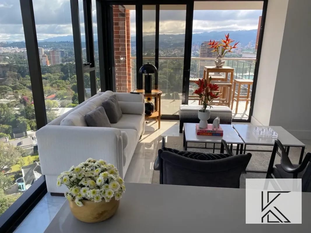 Moderno apartamento en VENTA en Edificio Airali, zona 10 — Apartamento en Venta en Airali, Zona 10, Guatemala, Ciudad — foto 15 de 16