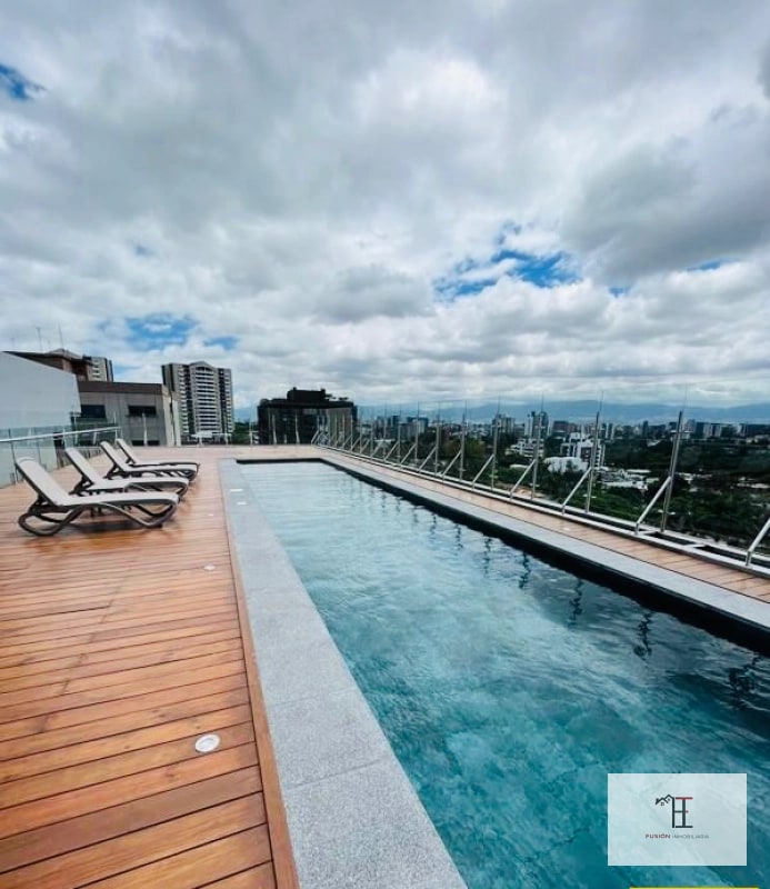 Vendo moderno  apartamento de 1 dormitorio en zona 15 Vista Hermosa 2 - 9