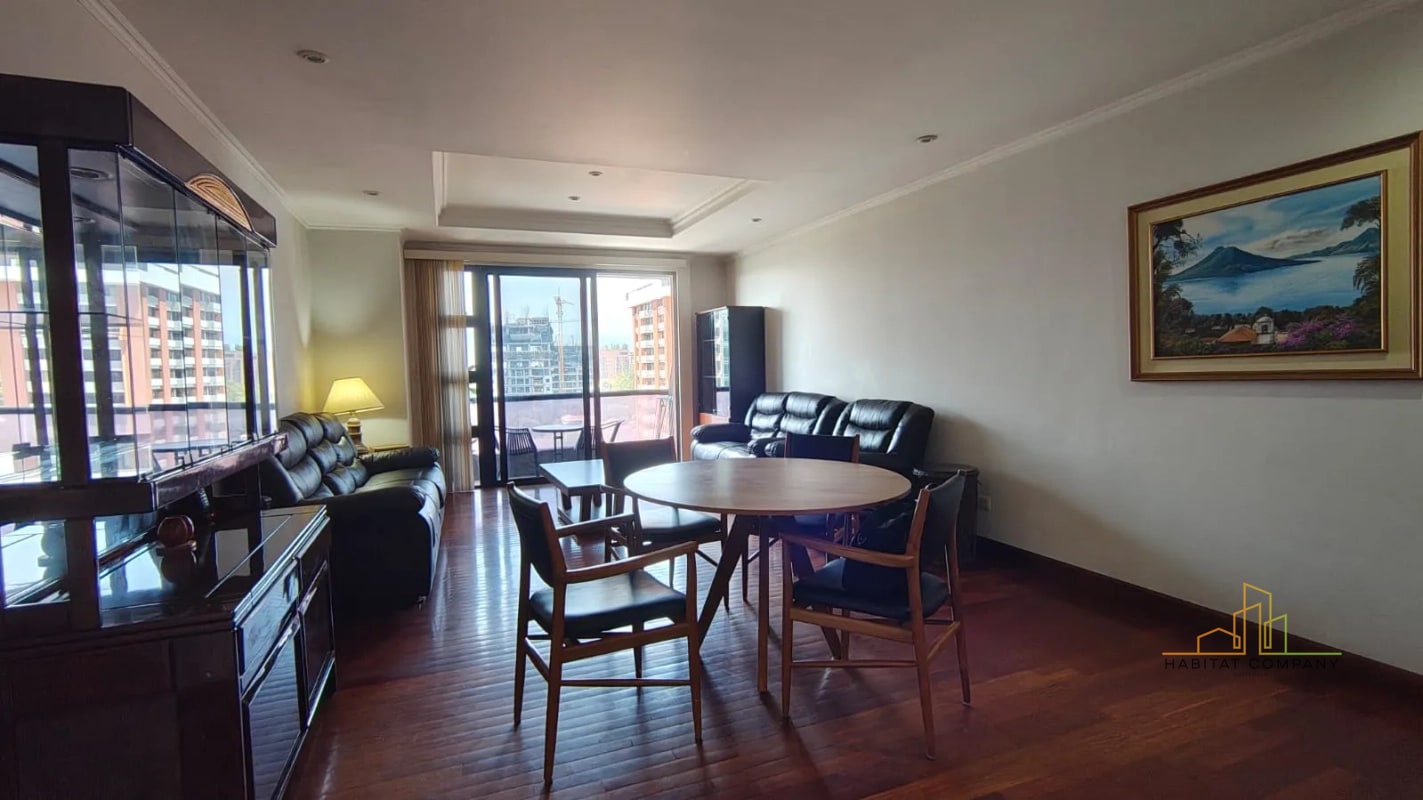 Apartamento en Alquiler zona 10 - AMUEBLADO Y EQUIPADO - 3 hab, Ciudad de Guatemala - 2