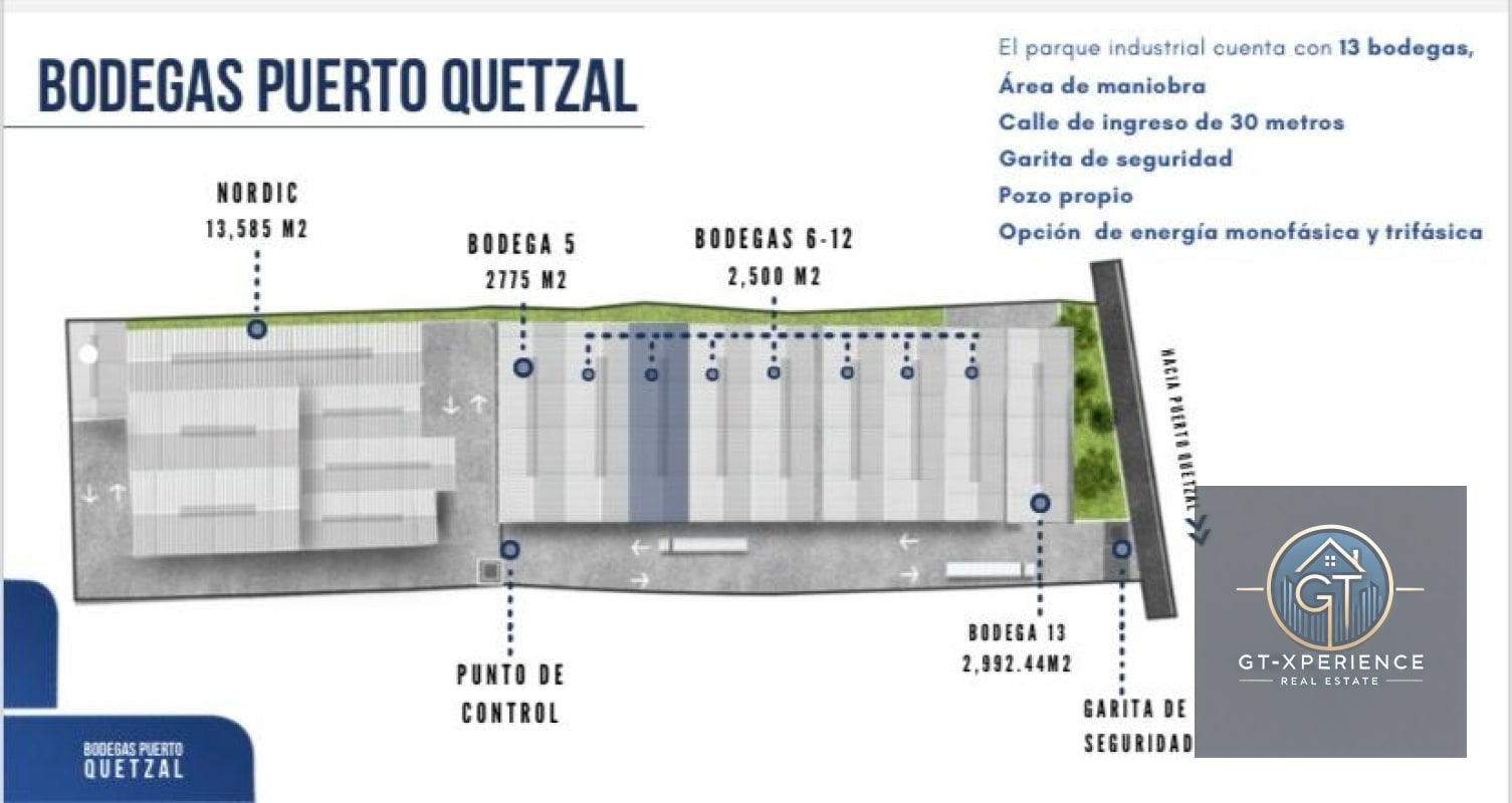 Renta de bodega en Puerto Quetzal - 3