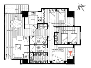 ALQUILER APARTAMENTO ZONA 14 — Apartamento en Alquiler en Zona 14, Guatemala, Ciudad — miniatura 10 de 12
