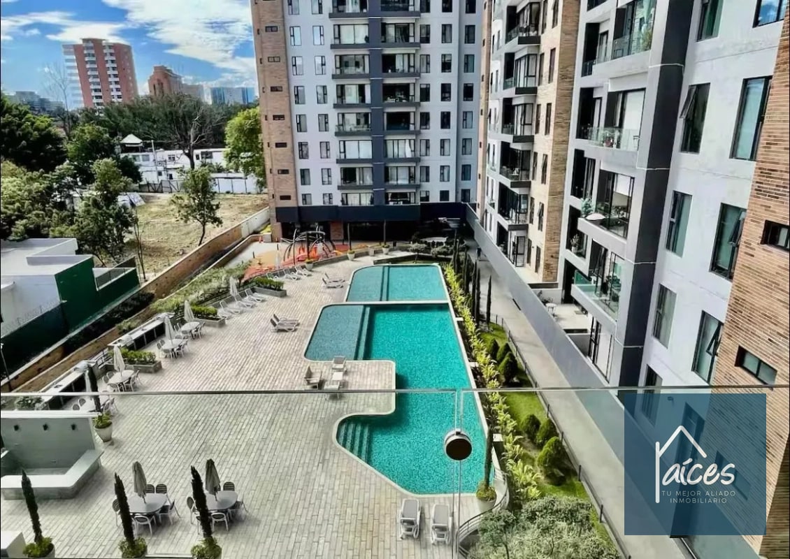 Apartamento amueblado en renta Parque 15 (D) - 16