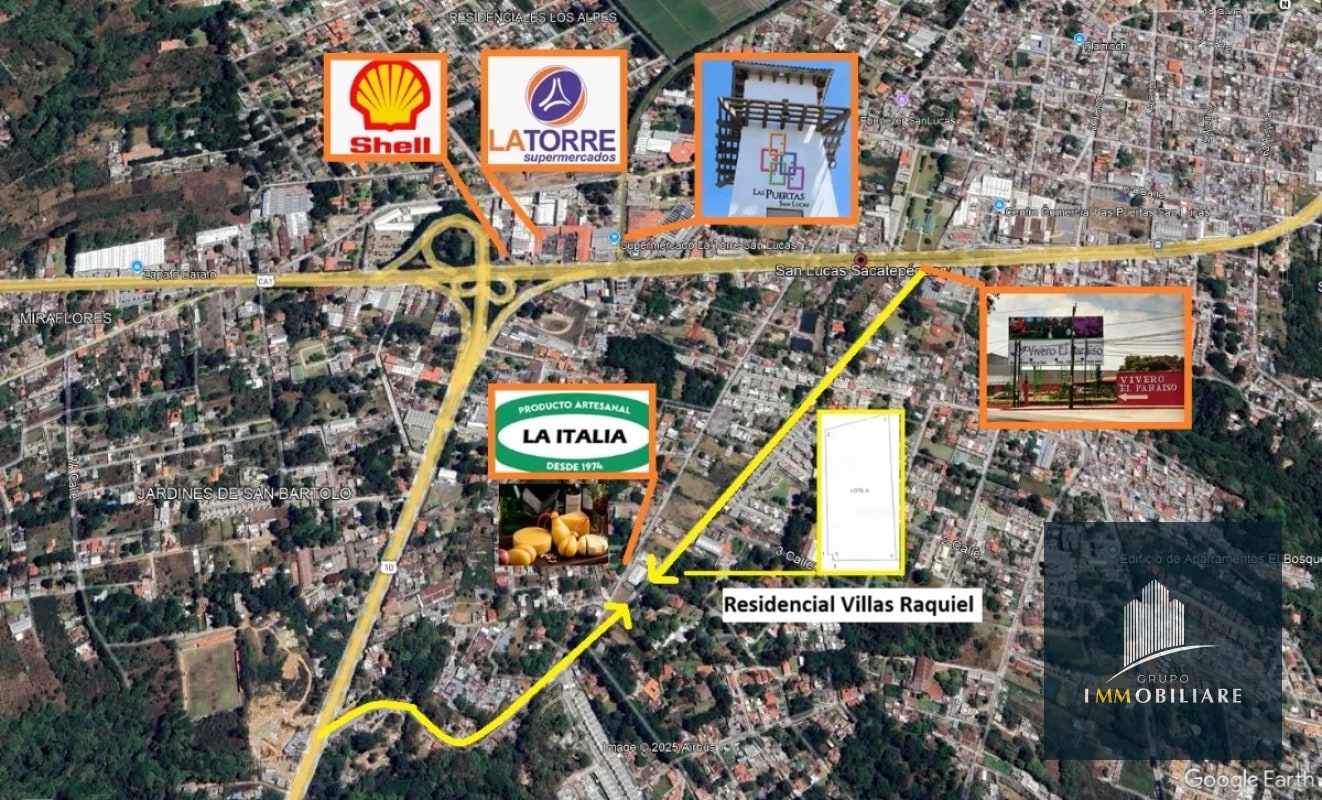Terreno barato en venta San Lucas Sacatepéquez, Villas Raquel - 15