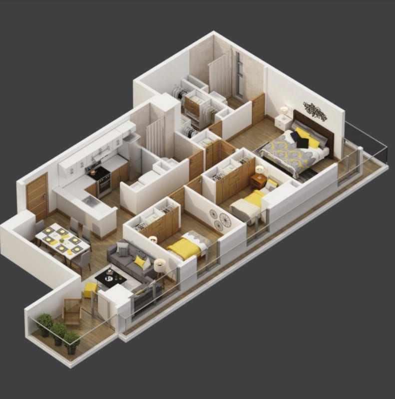 Apartamento en venta Edificio City Haus zona 10 — Apartamento en Venta en Zona 10, Guatemala, Ciudad — foto 2 de 12