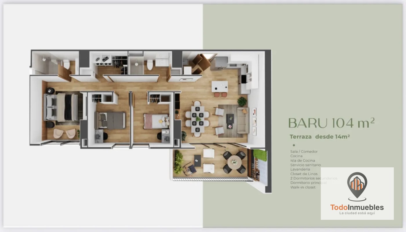 Apartamento en Venta en Proyecto Endora z11 - 3