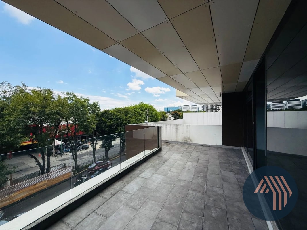 ALQUILER DE OFICINA 66MT2 CON AMPLIA TERRAZA - ASCEND, ZONA 9 - 1