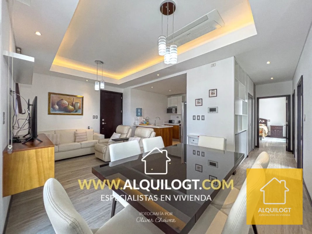 Apartamento amueblado Ciudad Cayalá Zona 16 de 2 HAB AGT1971 - 7