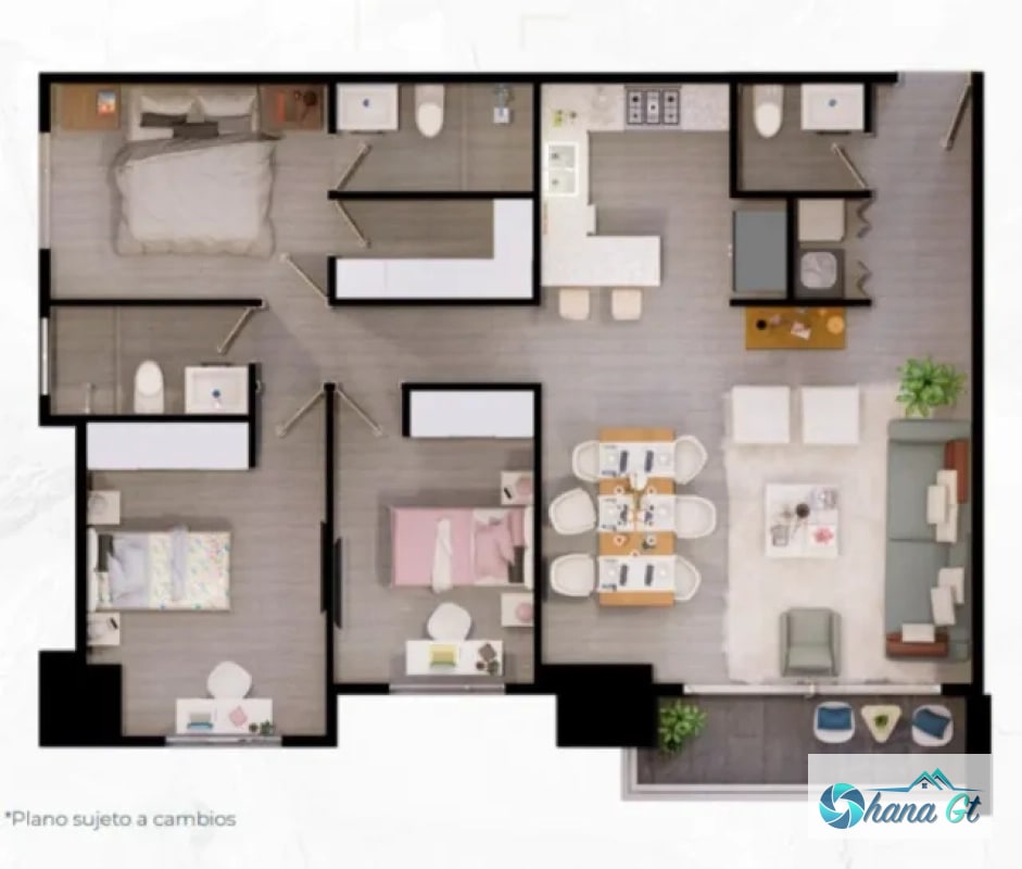 APARTAMENTO NUEVO EN VENTA, ZONA 16 - 9
