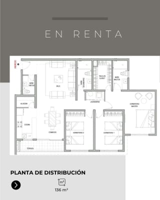 Amplitud, Vista y Confort | Apartamento Equipado de 3 Hab.-SEGUERIA Z. 14 — Apartamento en Alquiler en Segheria, Zona 14, Guatemala, Ciudad — miniatura 4 de 17
