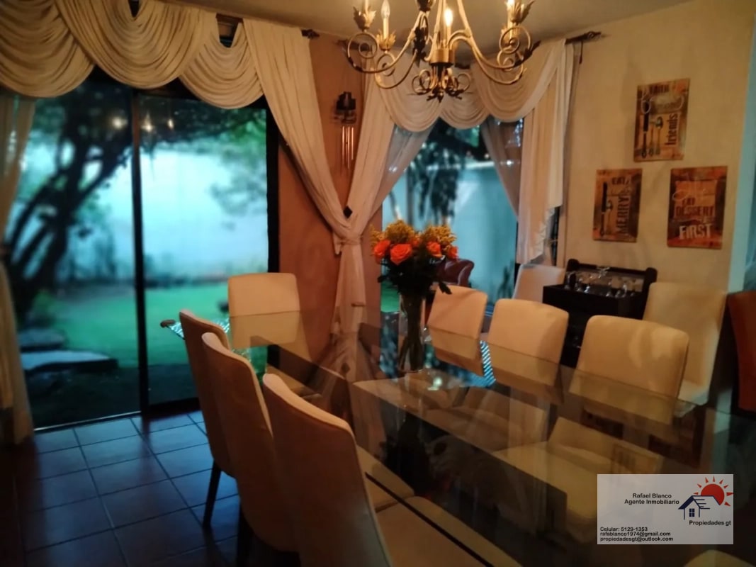 VENDO CASA SECTOR B4 MIXCO CDAD SAN CRISTOBAL REF.6752 *395M2, 4 HAB, 3 BAÑOS, 4 PARQUEOS, JARDIN, TERRAZA, US$329K* - 12