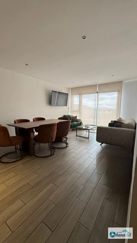 APARTAMENTO AMUEBLADO EN RENTA ZONA 10 EDIF. PARQUE 10 - 7