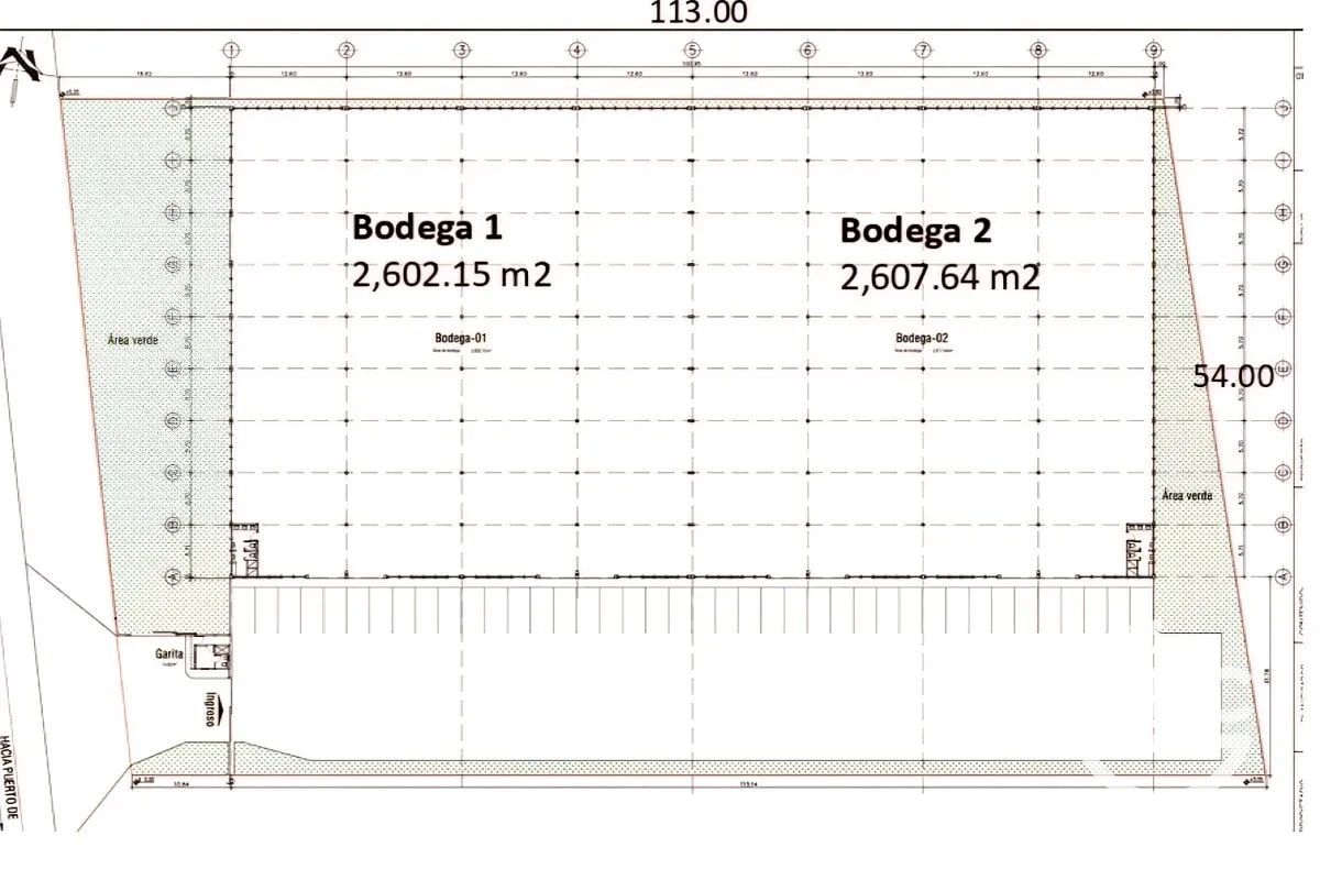 Bodega Nueva en renta en Cuyuta Masagua Escuintla 5,209m - 1