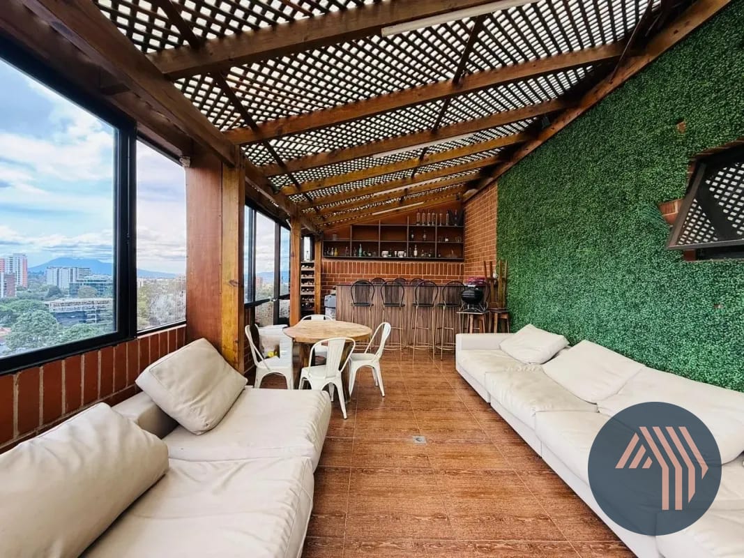 ALQUILER DE PENTHOUSE CON AMPLIA TERRAZA - CATALONIA, ZONA 15 — Apartamento en Alquiler en Catalonia, Zona 15, Guatemala, Ciudad — foto 10 de 17
