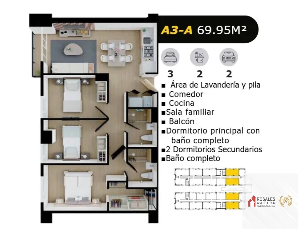 Vertical El Zapote / Zona 2 / 3 habitaciones - 8