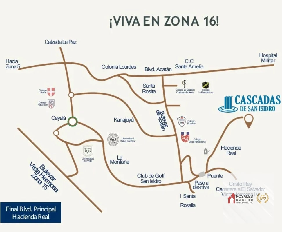 Cascadas De San Isidro / Zona 16 / MODELO ISN-A88 / APARTAMENTOS - 7