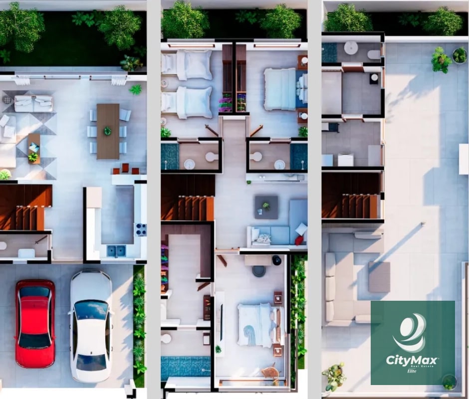PRE-VENTA CASAS EN CONDOMINIO AZURINI - 1