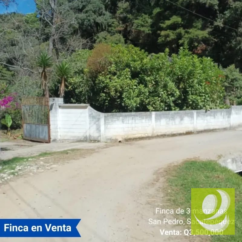 Finca en Venta de 3 manzanas San Pedro, Sacatepéquez — Finca en Venta en San Pedro Sacatepéquez, Sacatepéquez — foto 1 de 7