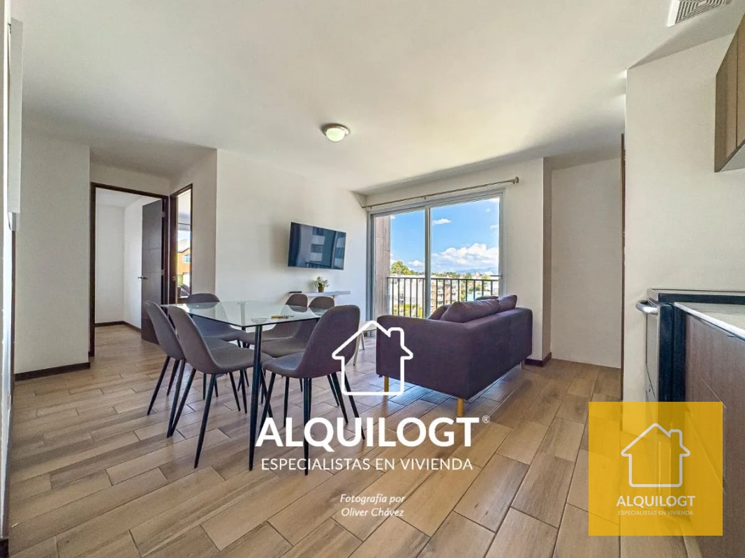 APARTAMENTO AMUEBLADO POR LA USAC / PETAPA ZONA 12 DE 2 HAB AGT2883 - 4
