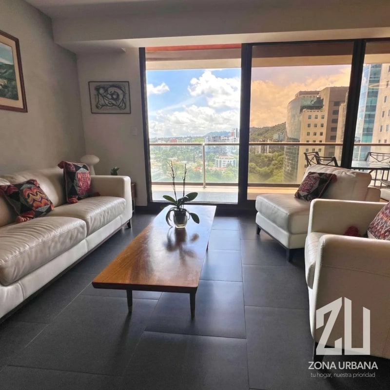 Penthouse de dos niveles con vista panorámica en Edificio Veinti4, Zona 10 - 2