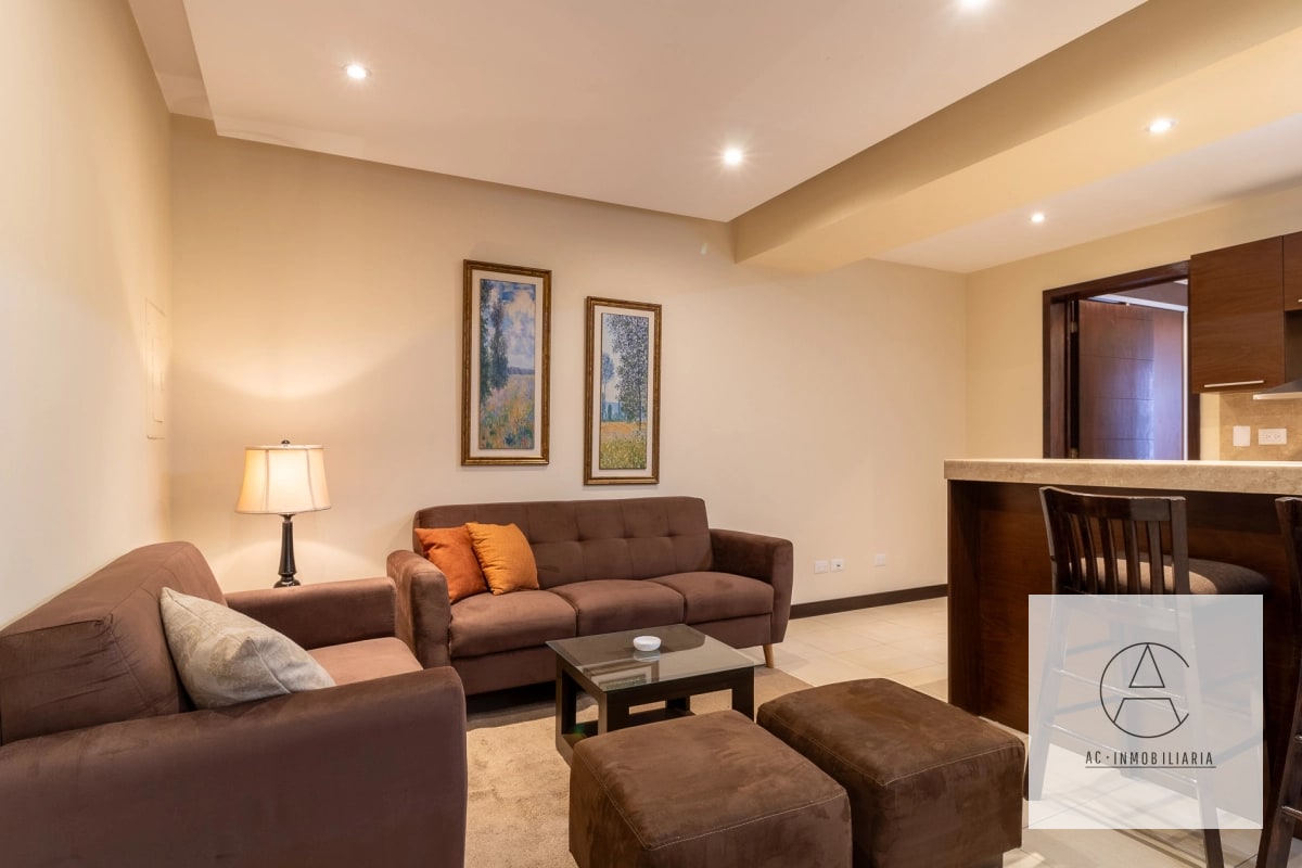 Apartamento amueblado de 1 habitación en renta - 1