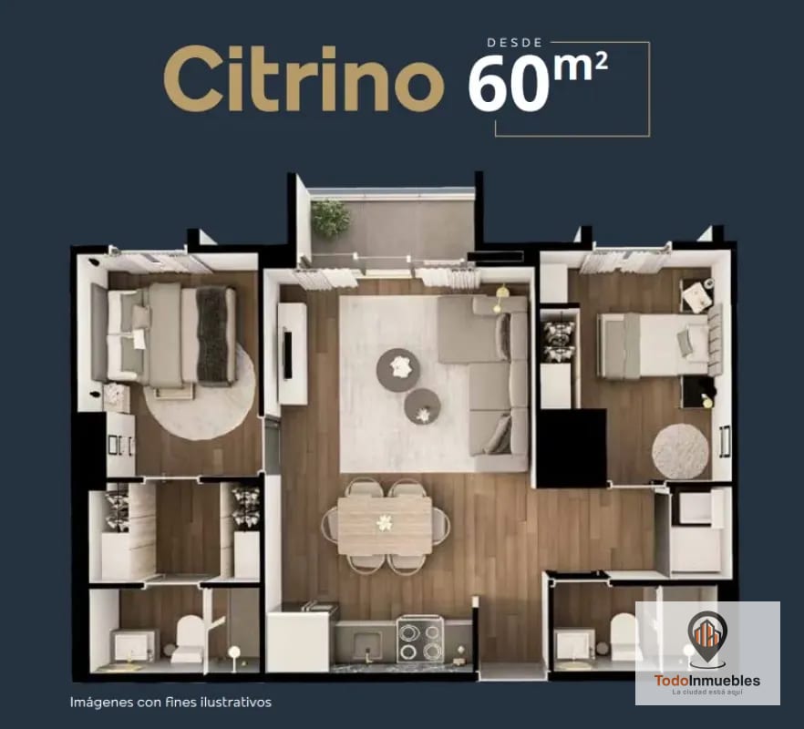 Apartamento en Venta en Atarah z10 de 2 habitación — Apartamento en Venta en Atarah, Zona 10, Guatemala, Ciudad — foto 13 de 14