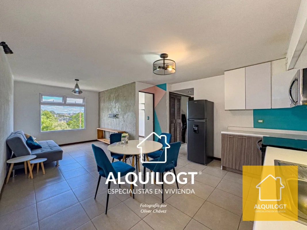 APARTAMENTO AMUEBLADO ZONA 12 DE 3 HAB AGT2896 — Apartamento en Alquiler en Torre Santa Elisa, Zona 12, Guatemala, Ciudad — foto 1 de 11