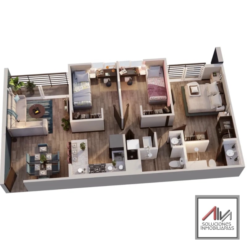 Apartamentos en Venta Santa Catarina Pinula Carretera a Laguna Bermeja - 10