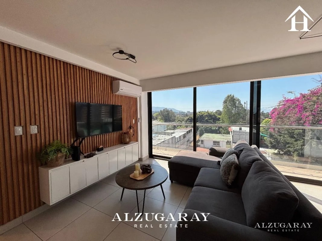 APTO. AMUEBLADO C/ TERRAZA 2 HAB / EDIFICIO BE 14, ZONA 14 — Apartamento en Alquiler en Be14, Zona 14, Guatemala, Ciudad — foto 1 de 11