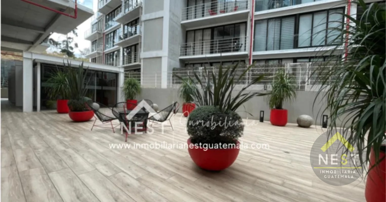 Penthouse amueblado con acabados de lujo y una terraza única, en Renta | SHIFT CAYALÁ - Zona 16 - 3