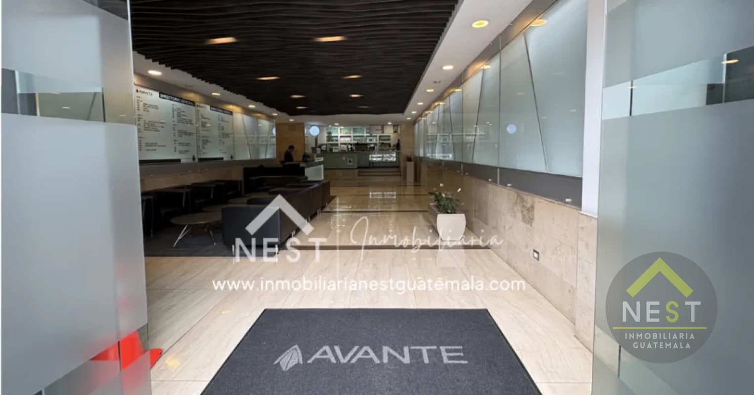 Oficina amplia en renta | AVANTE - zona 15 - 17