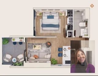 Apto Edificio Inara Zona 4 — Apartamento en Alquiler en Inara Cuatro Norte, Zona 4, Guatemala, Ciudad — miniatura 8 de 17