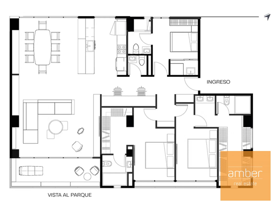 Apartamento en Dosento, zona 10 - 1