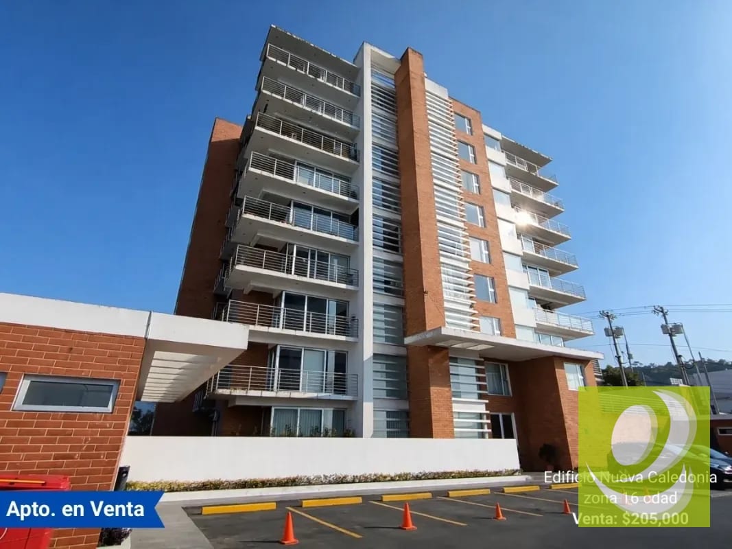 Apartamento en Venta zona 16 Nueva Caledonia — Apartamento en Venta en Caledonia, Zona 16, Guatemala, Ciudad — foto 1 de 11