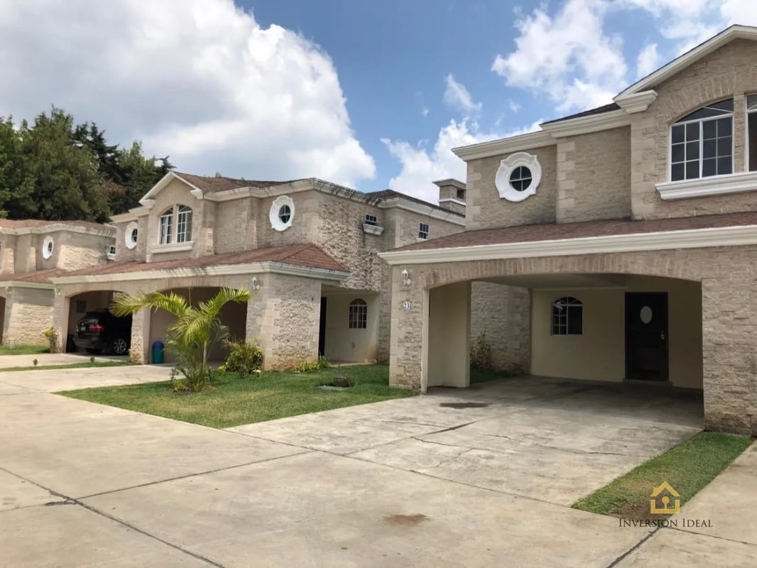 CASA EN RENTA COND. SANTA ANITA 1 | 3 HAB + CHIMENEA Y PISCINA |  Q5,700 - 10