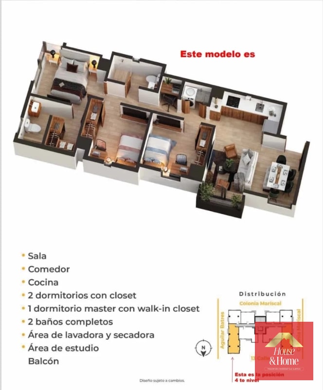 Apartamento en renta zona 11-SANTINA-Mariscal - 3