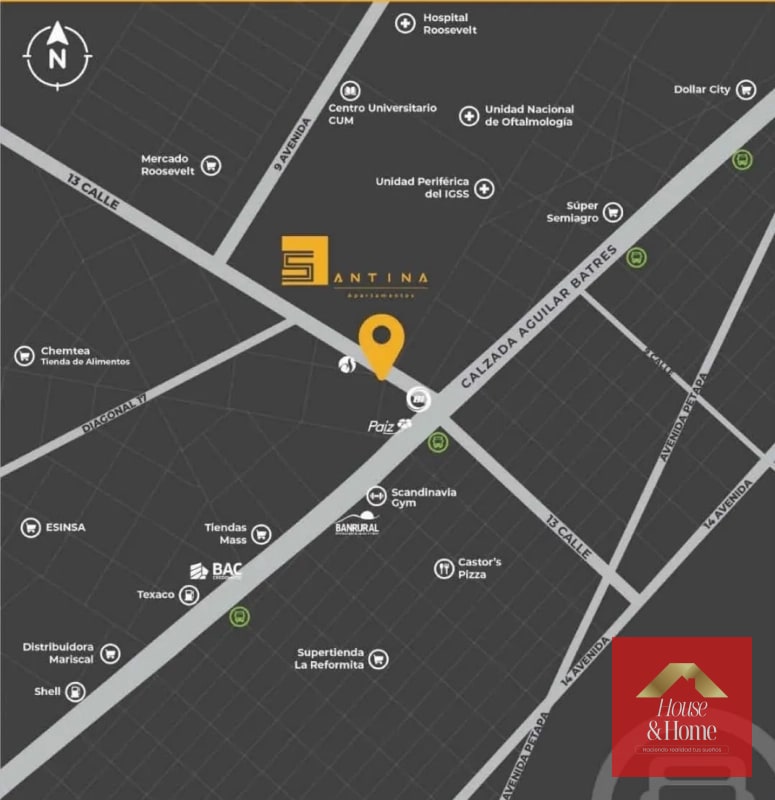 Apartamento en renta zona 11-SANTINA-Mariscal - 2