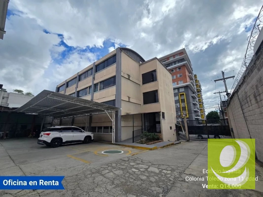 Oficina en Renta en Edificio Ingalsa zona 11 cdad - 9