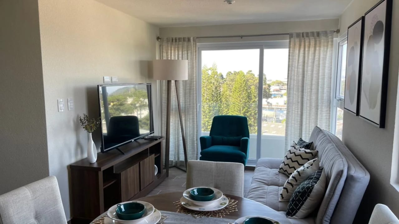 VENTA DE APARTAMENTO EN ZONA 07 PARQUE MATEO 2 DORMITORIOS IDEAL VIVIENDA O AIRBNB CON O SIN MUEBLES — Apartamento en Venta en Parque Mateo, Zona 7, Guatemala, Ciudad — foto 2 de 13