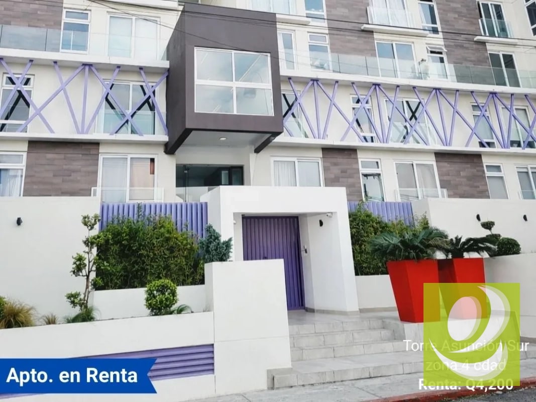 Apartamento en Renta en Torre Asunción Sur zona 5 cdad - 11