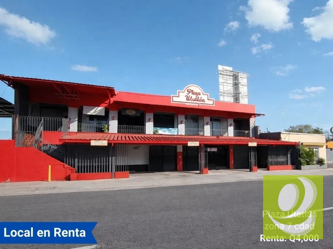 Local en Renta en Plaza Utatlán zona 7 cdad - 7