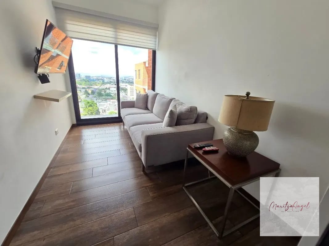 APARTAMENTO AMUEBLADO EN RENTA , EDIFICIO BRUNELO — Apartamento en Alquiler en Brunelo, Zona 10, Guatemala, Ciudad — foto 1 de 11