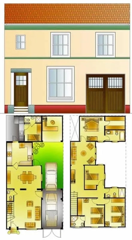 CONDADO NARANJO.   Casa tipo Solana en venta, dentro de Alameda Norte $425,000 - 8