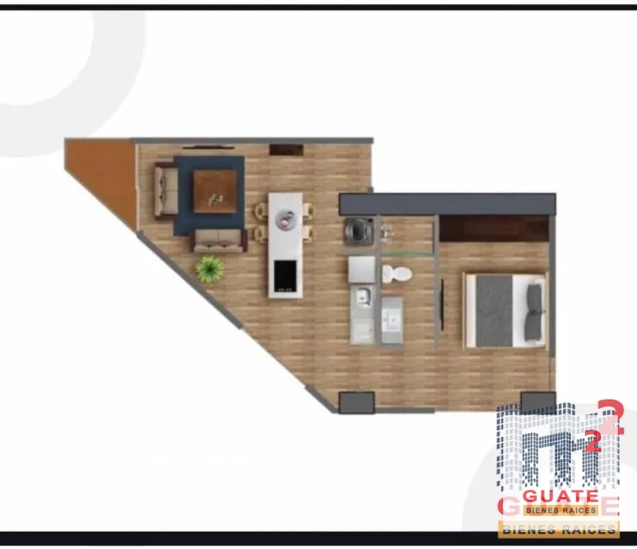 Apartamento en Venta, Zona 04 - 4