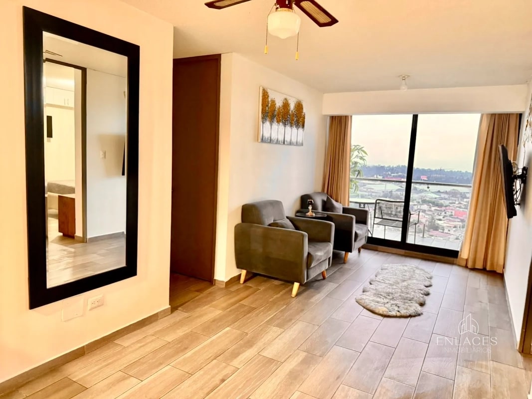 Zona 11 • Apartamento Amueblado en Renta • Edificio Aralia 1 - 4