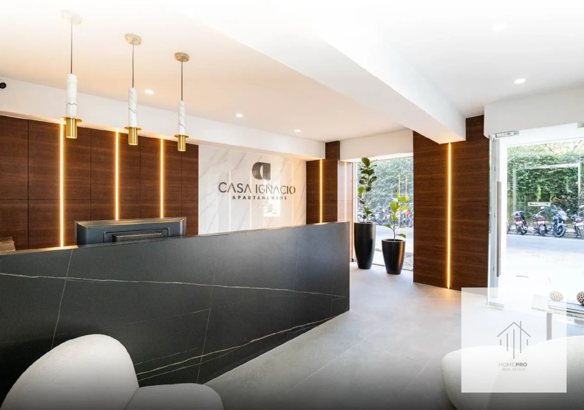 Apartamento con jardín en renta en zona 10 — Apartamento en Alquiler en Casa Ignacio, Zona 10, Guatemala, Ciudad — foto 1 de 14