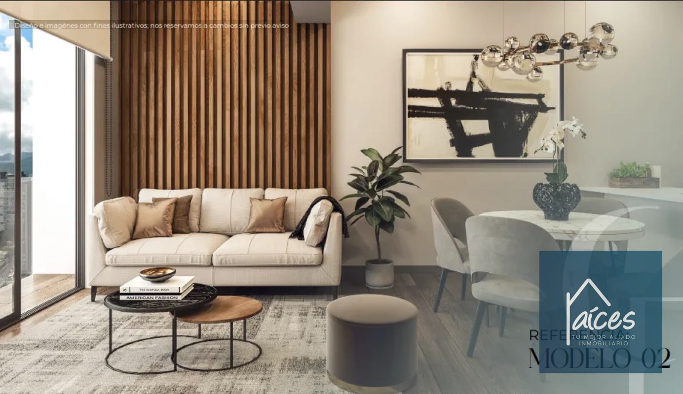 Apartamento en venta Modelo 2 CASA FIORE Zona 10 (D) - 1