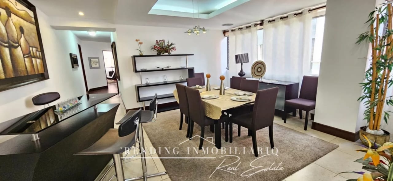 Apartamento en renta zona 10 Edificio Morada del Acueducto amueblado de 3 habitaciones 161m² + 2 parqueos — Apartamento en Alquiler en Moradas del Acueducto, Zona 10, Guatemala, Ciudad — foto 7 de 11