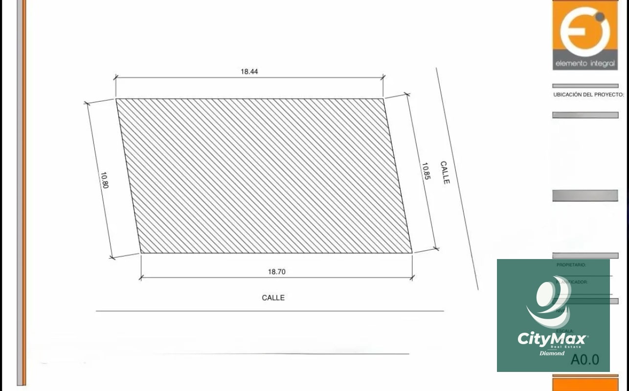 Terreno en venta en Condominio zona 16 - 8